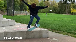 1 YEAR SKATE PROGRESSION