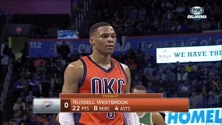 Russell Westbrook Full Highlights 2016.12.11 vs Celtics - "Only" 37 Pts, 12 Rebs, 6 Ast,!