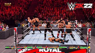 WWE 2K22 - 30-Man Royal Rumble - Will Andre The Giant Win this Royal Rumble at Legend Difficulty?