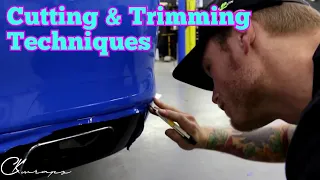 How To Cut And Trim Vinyl Wrap. Cutting And Trimming Techniques
