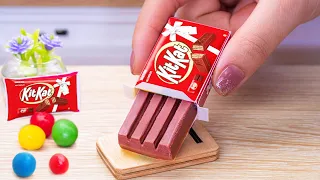 Amazing KITKAT Cake Dessert | Delicious Mini HEART Chocolate Cake Decorating Recipes ! Eating ASMR