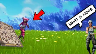 ALMOST DYING TO A SPIKE TRAP!!!| Fortnite Battle Royale Funny Moments Pt.2