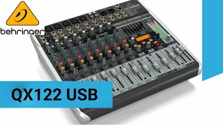 QX1222 USB a 12 channel mixer form Behringer. Full review.