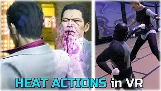 Yakuza Heat Actions in VR!