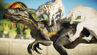 Baby Indominus Rexes ATTACK Indoraptor!! | Jurassic World Evolution 2