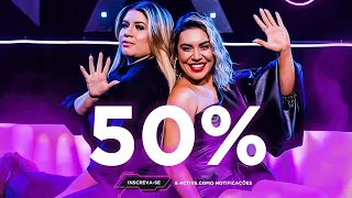 Naiara Azevedo - 50 % Part. Marília Mendonça (Letra/Lyrics) | Super Letra