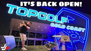 TOP GOLF - GOLD COAST! | RE-OPENING NIGHT FUN!