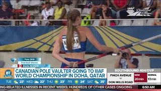 Canadian Pole Vaulter Alysha Newman
