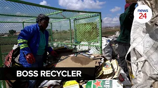 WATCH | Trash to cash: Joburg woman transforms illegal dumping site into recycling business