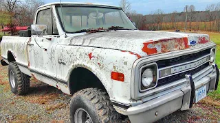 Is it worth saving?? Rare and Rusty 69 Chevy C10...No start in 15 years!