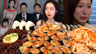 The viral "family photo" that ruined her life - photos with DISTURBING backstories |Raw Crab Mukbang