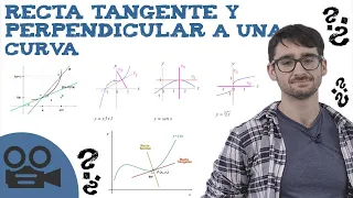 Recta tangente y perpendicular a una curva