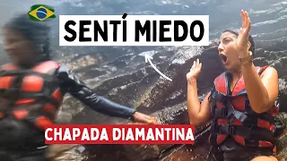 SENTÍ MIEDO ⚠️Así se llega a la CASCADA MÁS DESULMBRANTE de Brasil en la #Chapadadiamantina #Buracao