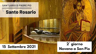 🔴Santo Rosario - 15 settembre 2021 (fr. Carlo M. Laborde)