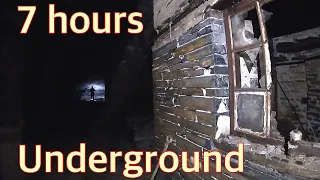 7 Hours UNDERGROUND - Exploring an Abandoned Slate Mine -N.Wales uk -