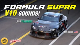 Formula Supra V10 World Time Attack Challenge raw engine sounds! (WTAC 2023)