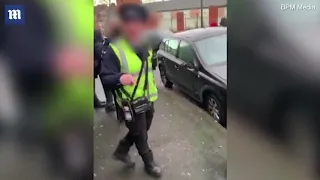 Driver rips into traffic wardens for parking on double yellow lines