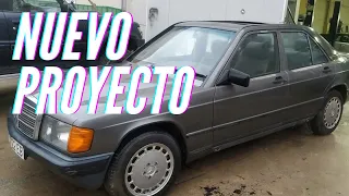 👏👏Rescato coche de desguace!! Nuevo Proyecto MERCEDES 190E