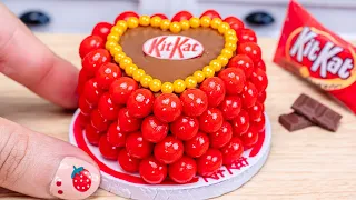 Amazing KITKAT 🍫🍫 Perfect Miniature KITKAT Cake Decorating Idea | Yummy Cake Recipe