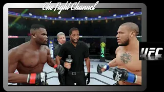 UFC 270 Francis Ngannou vs Ciryl Gane