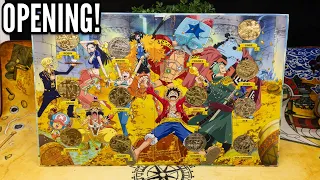 UNBOXING THE OFFICIAL ONE PIECE COINS!