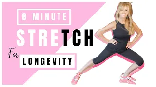 8 Minute Stretching Routine For Women! (Emotional Release) *Indoor Workout*