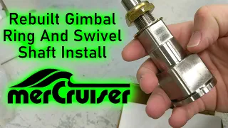 Installing the Gimbal Ring and Gimbal Bearing -- Mercruiser Gimbal Ring Replacement Ep 4