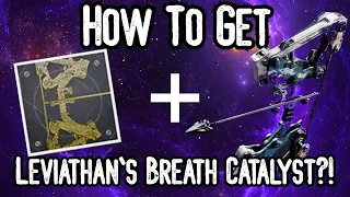 GET THIS NOW! | Destiny 2, How to get the Leviathan's Breath Catalyst?!