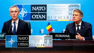 NATO Secretary General, North Atlantic Council at Foreign Ministers Meeting, Bucharest🇷🇴 29 NOV 2022