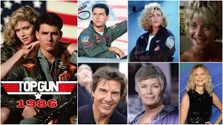 TOP GUN 1986 CAST THEN and NOW, REAL NAME and ROLE NAME