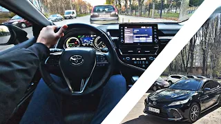 2021 Toyota camry 70 2.5 hybrid - POV TEST DRIVE #camry2023 #toyota #camry #toyotacamry #cmry2024