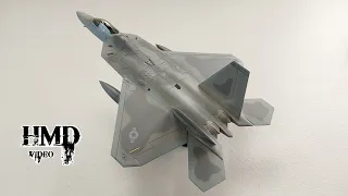 Lockheed F-22A Raptor Stealth Fighter, USAF 477th FG, 302nd FS, by Hobby Master 1:72 Diecast