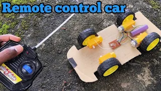 Remote control car | 27MHz transmitter and receiver  | technical ka