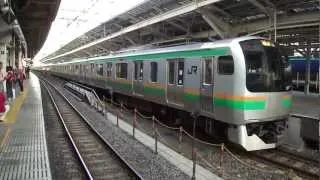 東海道線では聞けなくなったE217系未更新車のVVVF音　東京にて