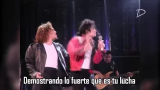 Michael Jackson - Beat it Subtitulado en español ( Live at Bucharest '92 [HD remastered] )