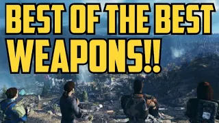 Fallout 76 - Top 50 Legendary Weapons #fallout76weapons