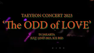 TAEYEON Concert 'The ODD of LOVE' in JAKARTA Full