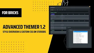 Advanced Themer 1.2 - Style Overview & Custom CSS on steroids!