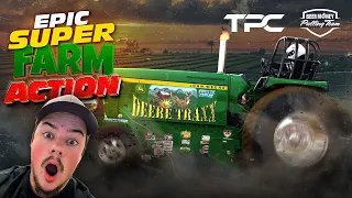 Super Farm Tractors Pulling at The Puller's Championship 2024 Friday!