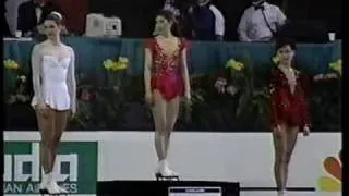 1992 Worlds Ladies Medals Ceremony