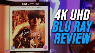 ALMOST FAMOUS 4K Review | FINALLY on 4K UHD!