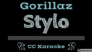 Gorillaz • Stylo (CC) [Karaoke Instrumental Lyrics]