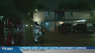 2 people shot at east Austin apartment complex, suspect still at large
