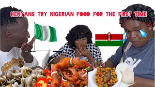 HILARIOUS KENYANS trying Nigerian food for the first time FT @_officialkinuthia