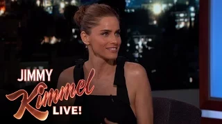 Amanda Peet's Son Has a Crush on Jimmy Kimmel's Daughter