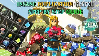 BEST ITEM DUPLICATION GLITCH in Tears of The Kingdom (All versions) | BROKEN, FAST and INSANELY EASY