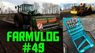 FarmVLOG #49 Ackern: Sommergerste und Dränage Verstecken/neue Bohrer und schuhe von Farmitoo