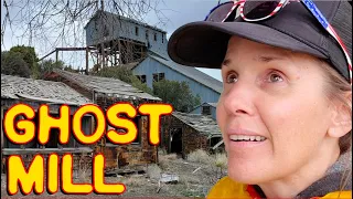 Exploring Nevada's Abandoned Belmont Ghost Town Mill Full of Old Machinery, Cars and Surprises!