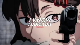 i know - kanii (tiktok remix) || edit audio