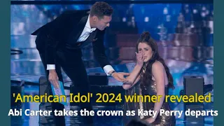 'American Idol' 2024 winner revealed: Abi Carter takes the crown as Katy Perry departs | news #news